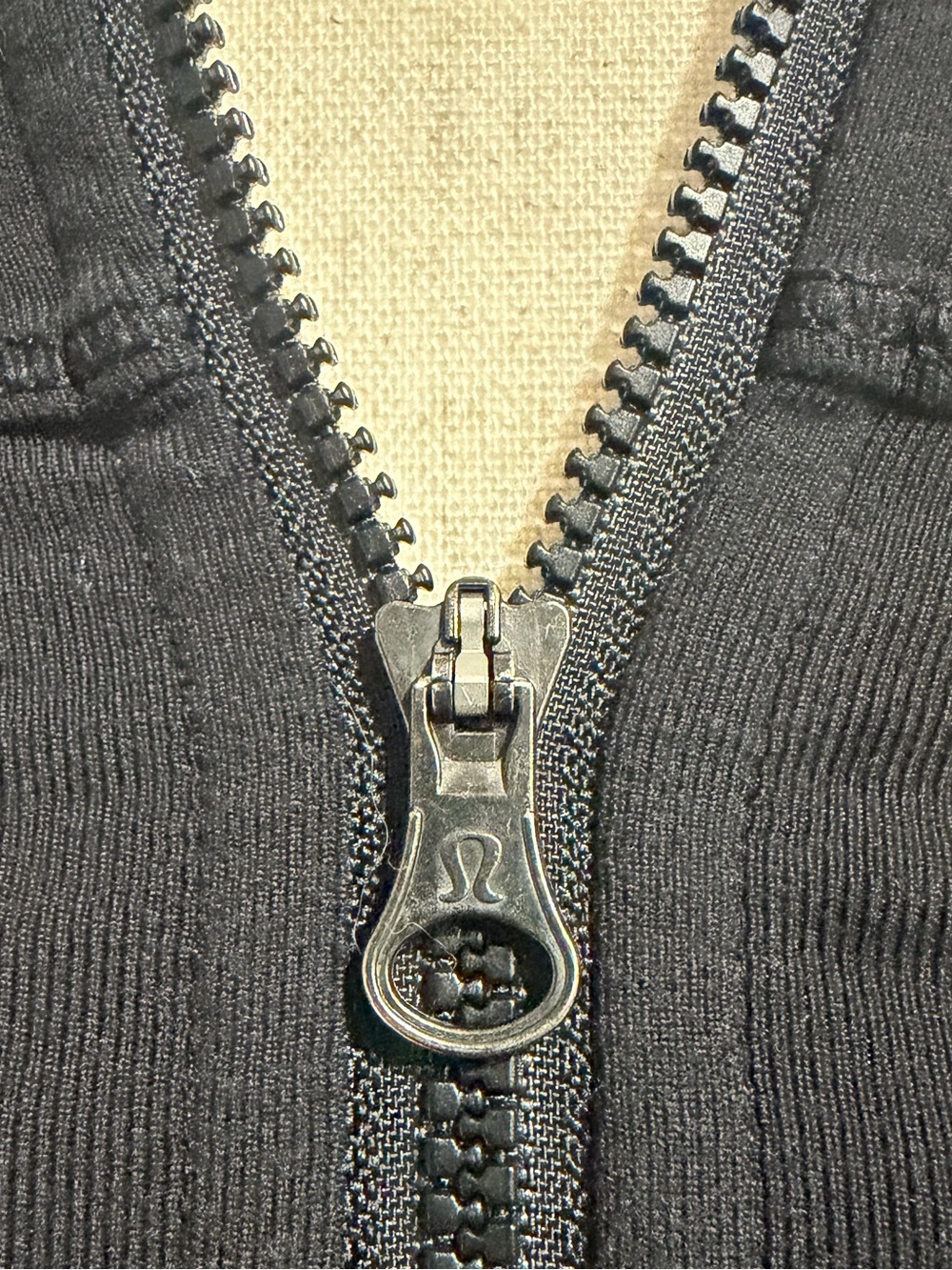 Lululemon Black Women's Half-Zip Active Top - Picture 2 of 4